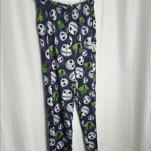 Disney The Nightmare Before Christmas jack and oogie boogie Pajama Pants large